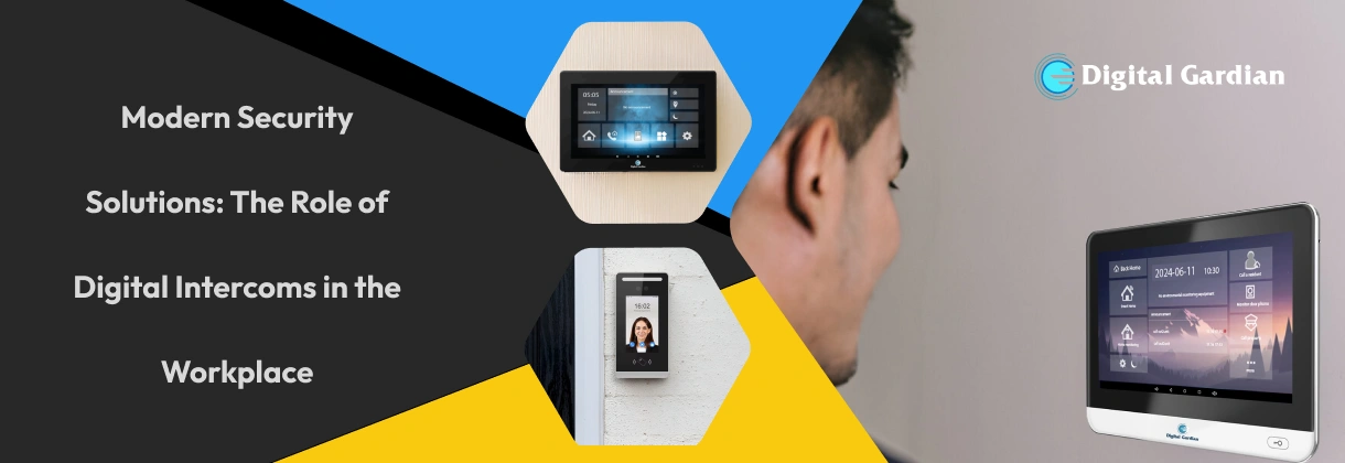 digital gardian intercom providing safety solutions in the workplace