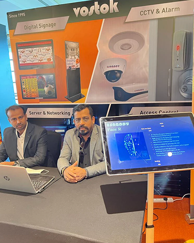 smart security systems for jewellery retail by digital gardian at 2022 event