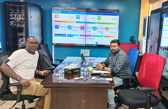 securitech and vostok trading security meeting in dubai